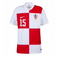 Kroatien Mario Pasalic #15 Heimtrikot EM 2024 Kurzarm